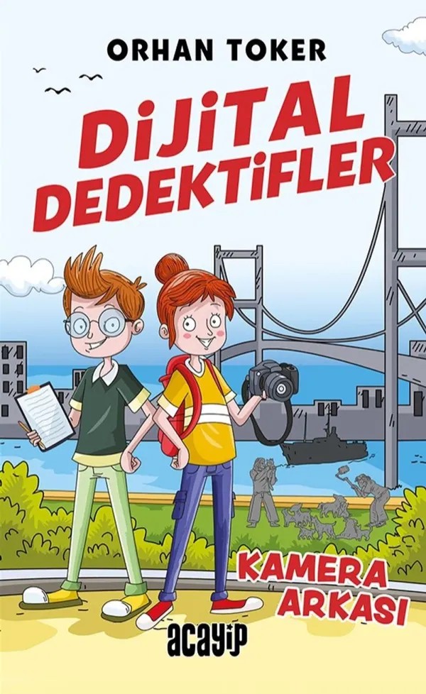 Dijital Dedektifler 1: Kamera Arkası kitap kapağı
