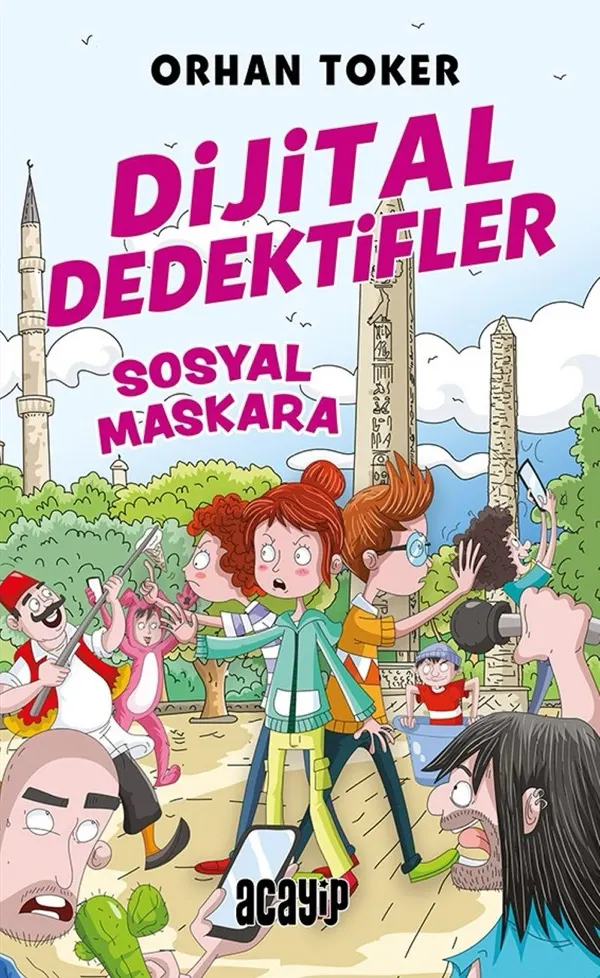 Dijital Dedektifler 3: Sosyal Maskara kitap kapağı