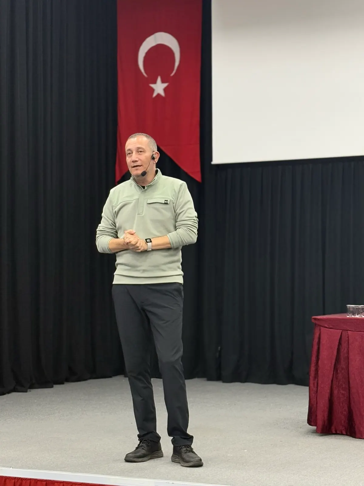 Gönen Kitap Fuarı etkinliğinden bir kare