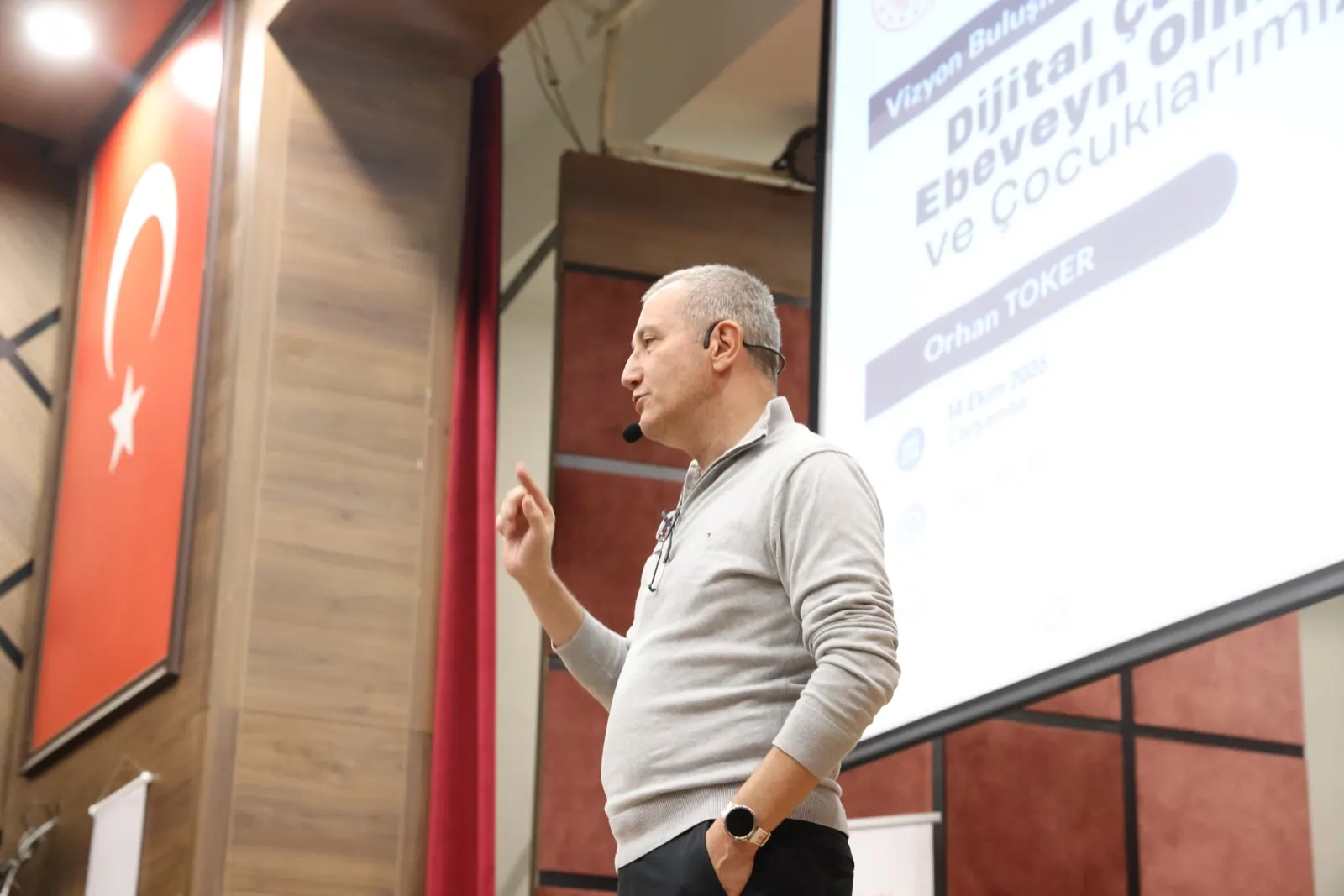 Kastamonu İl Millî Eğitim Müdürlüğü etkinliğinden bir kare