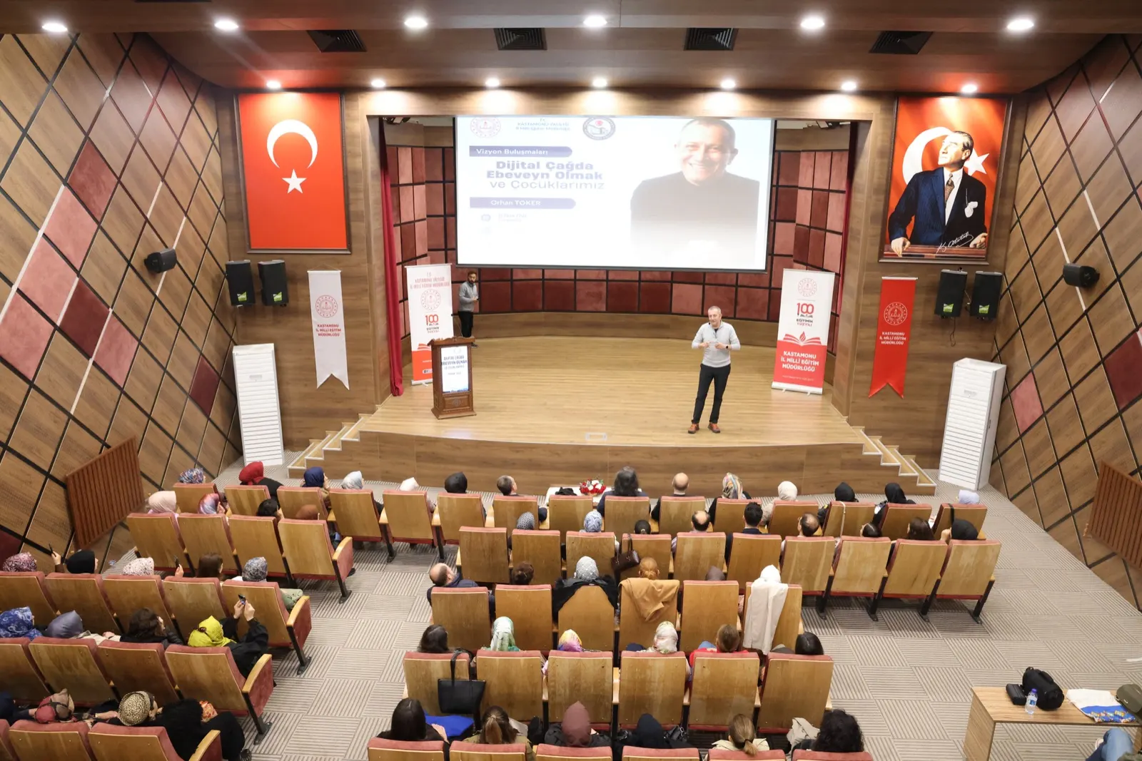 Kastamonu İl Millî Eğitim Müdürlüğü etkinliğinden bir kare