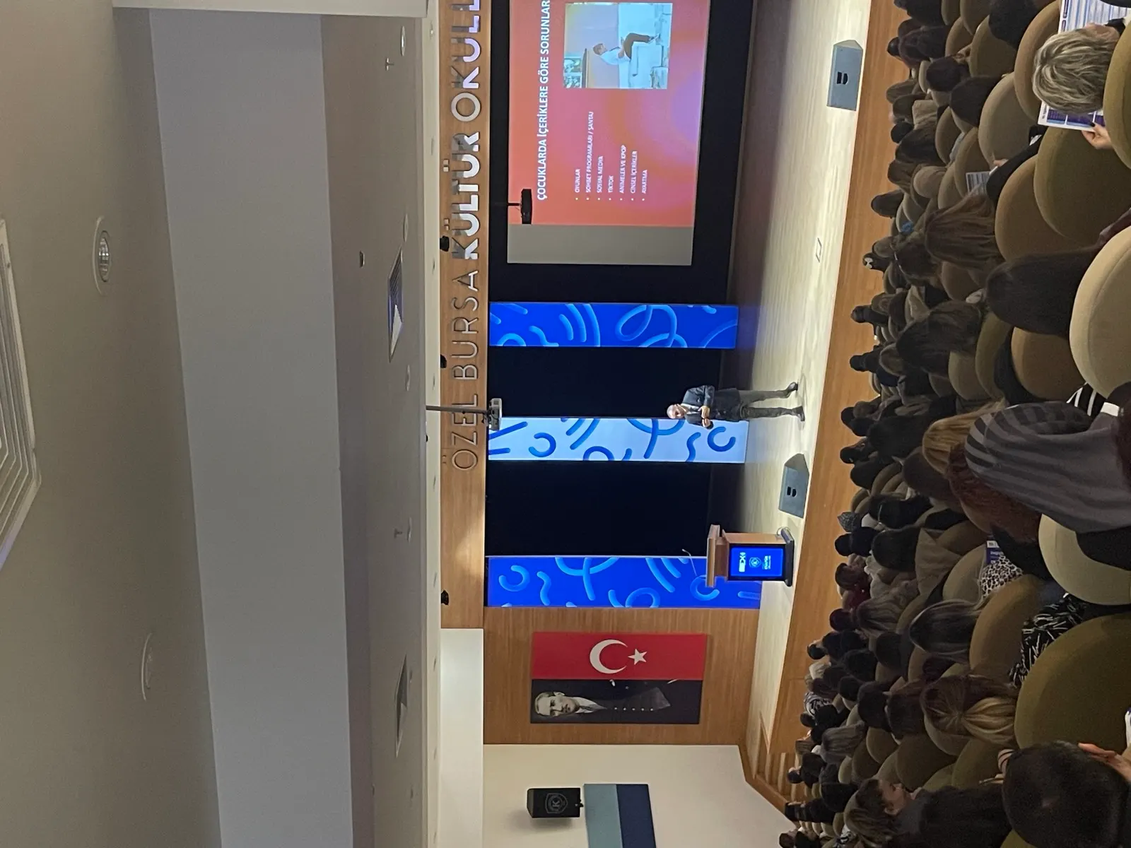 Bursa etkinliğinden bir kare