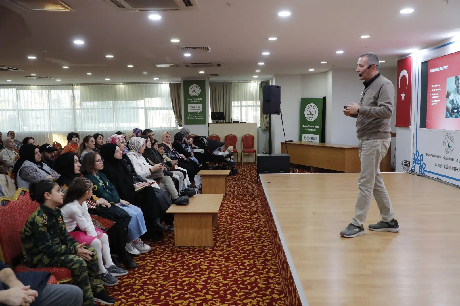 Gaziosmanpaşa etkinliğinden bir kare