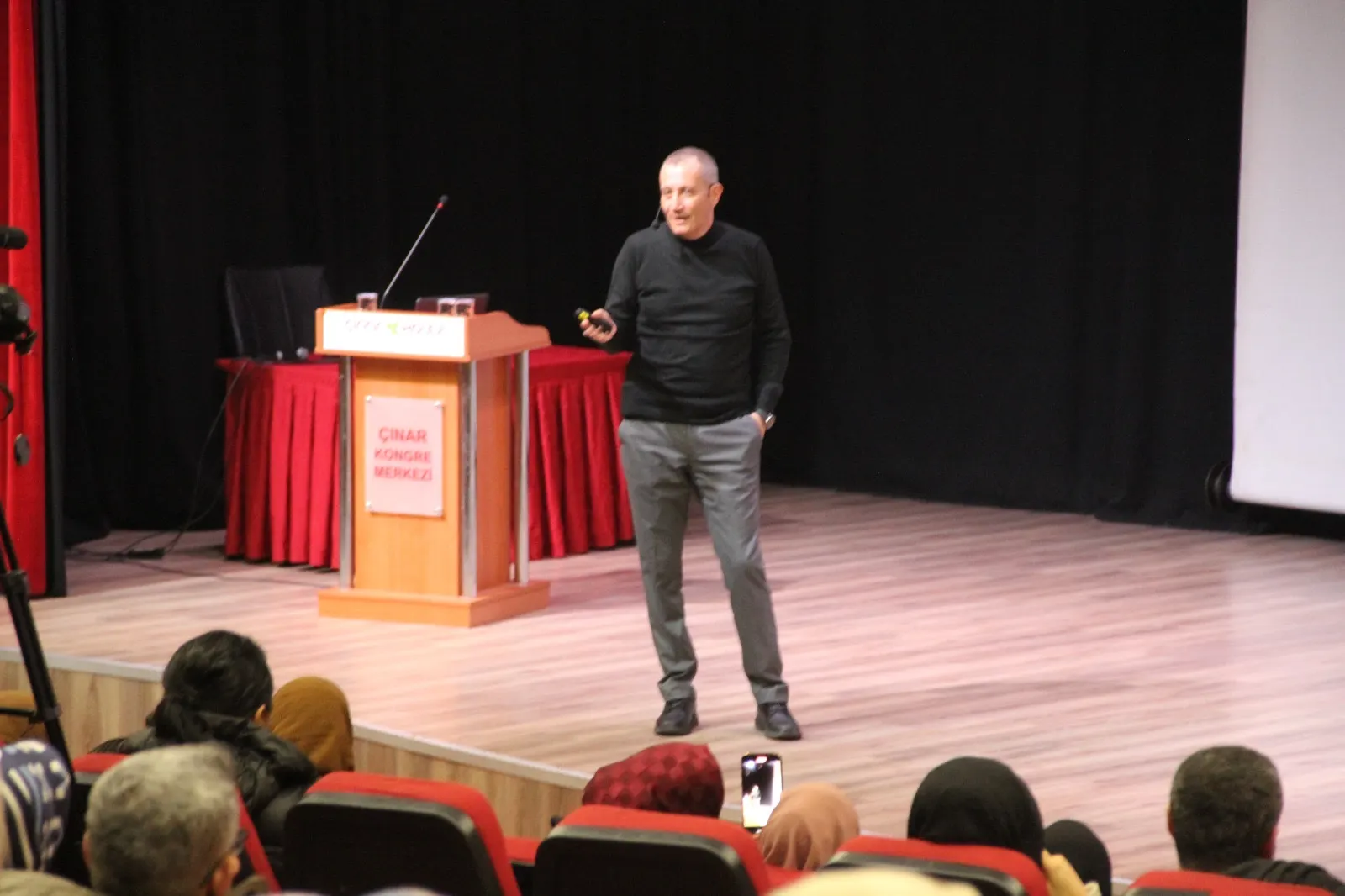 Sakarya Bil Koleji etkinliğinden bir kare